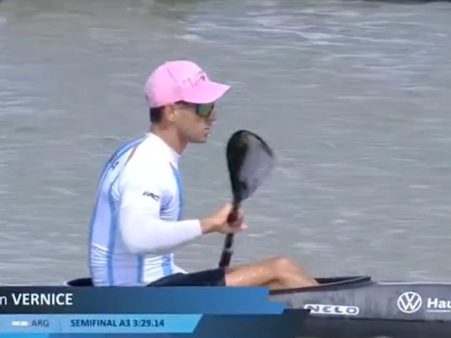 Agustn Vernice fue quinto en la Copa del Mundo de Szeged